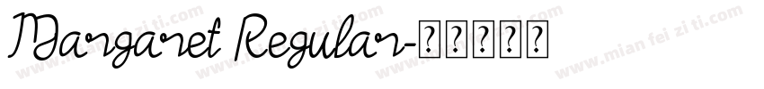 Margaret Regular字体转换
